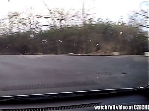 super-fucking-hot nubile mega-slut fucked in Car